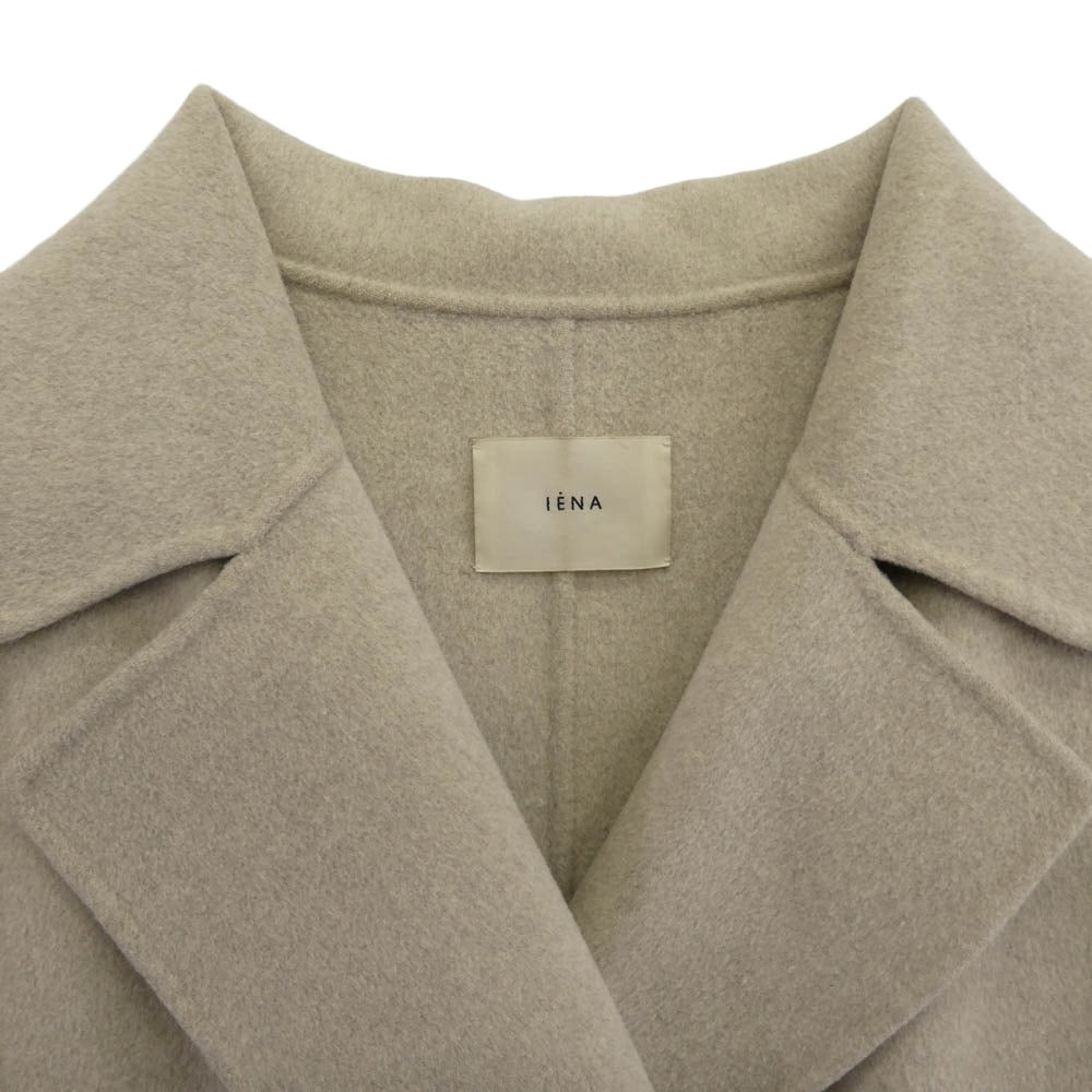 IENA イエナ 21-020-900-0330-4-0 ウールチェスター コート ベージュ系 38【中古】