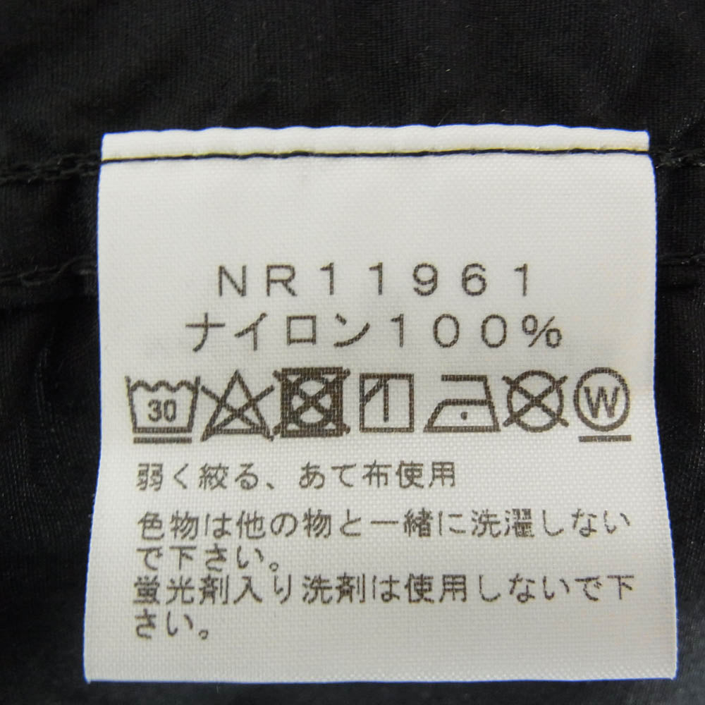 THE NORTH FACE ノースフェイス NR11961 L/S NUPTSE SHIRT ヌプシ シャツ 長袖 撥水 UVカット ブラック系 XL【中古】