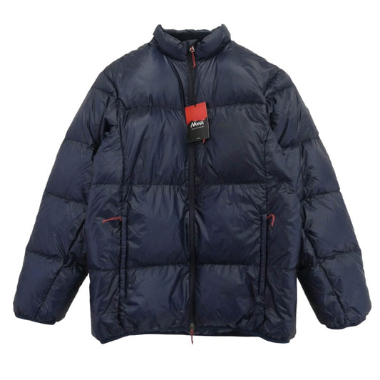 NANGA ナンガ ND2241-1A305 MOUNTAIN LODGE DOWN JACKET 860フィルパワー マウンテン ロッジ ダウン ジャケット ポーリッシュグースダウン ネイビー ネイビー系 XL【新古品】【未使用】【中古】