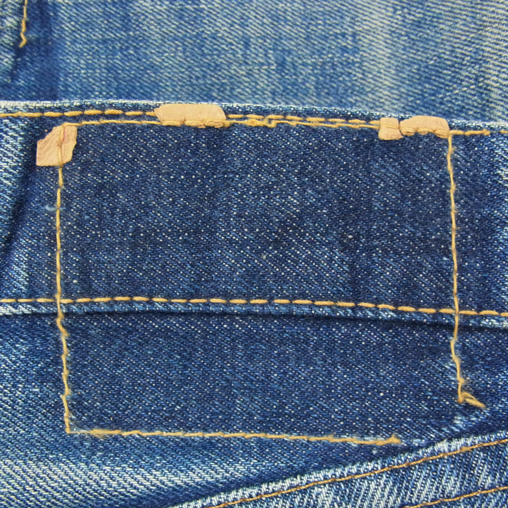 Levi's リーバイス 60s 70s 505 BIG E ボタン裏刻印8 TALON ZIP デニム パンツ インディゴブルー系 サイズ表記無【中古】