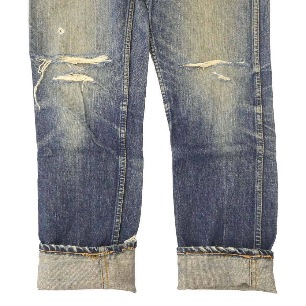 Levi's リーバイス ヴィンテージ  60s 606 BIGE オレンジタブ トップボタン裏刻印8 42TALON デニムパンツ インディゴブルー系 サイズ表記なし【中古】 Levi's リーバイス ヴィンテージ 60s 606 BIGE オレンジタブ トップ