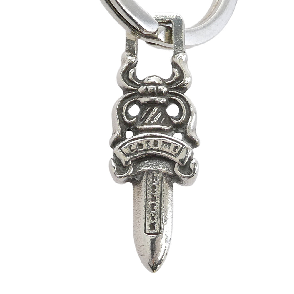 CHROME HEARTS クロムハーツ（原本無） RNG&No5 DGGR #5ダガー キーリング キーホルダー シルバー系【中古】