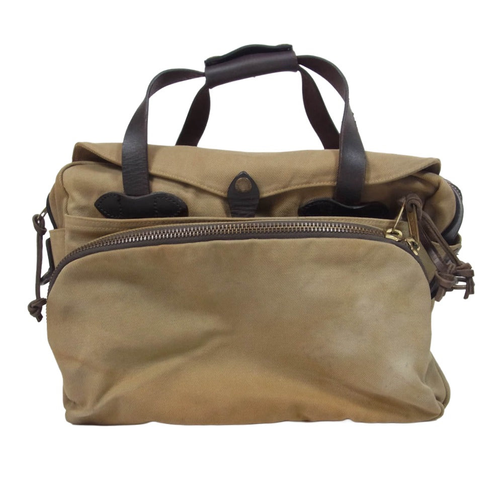 FILSON フィルソン COMPUTER BAG コンピューター ビジネス バック ベージュ系【中古】