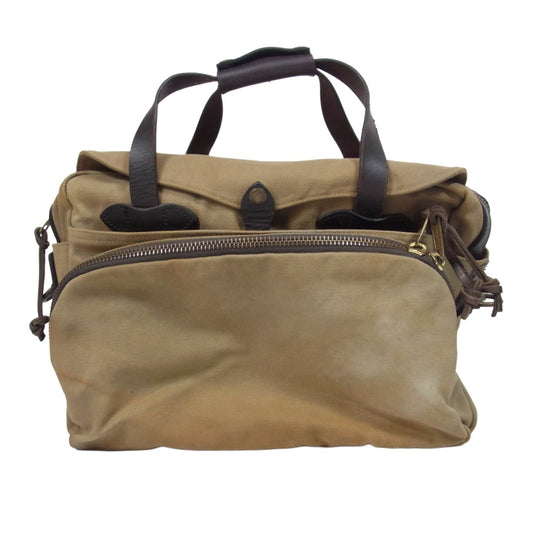 FILSON フィルソン COMPUTER BAG コンピューター ビジネス バック ベージュ系【中古】