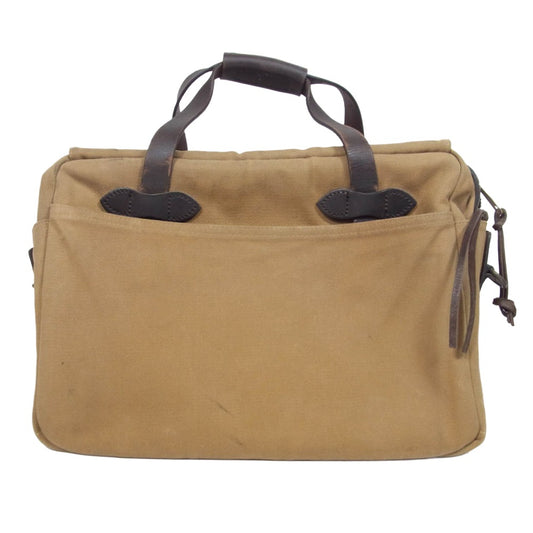 FILSON フィルソン COMPUTER BAG コンピューター ビジネス バック ベージュ系【中古】