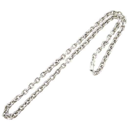 CHROME HEARTS クロムハーツ（原本無） OLD 18inch PAPER CHAIN オールド ペーパーチェーン ネックレス 18インチ シルバー系【中古】