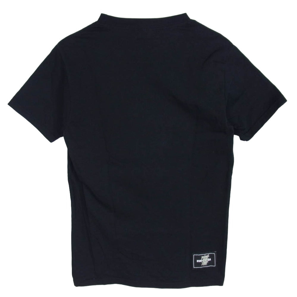 WIND AND SEA ウィンダンシー WDS-ITLIV-02 IT'S A LIVING WDS (SEA) TEE 半袖 Tシャツ ブラック系 S【美品】【中古】