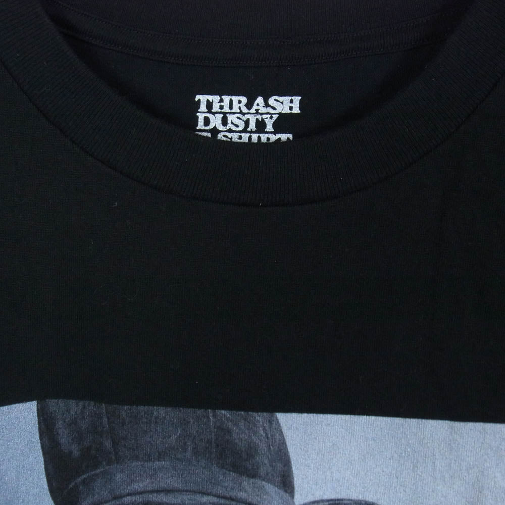MINEDENIM マインデニム 25MND-STL005-99-M2 × Sam Haskins サムハスキンス Stie-lo スティーロ kate Tee 半袖 プリント Tシャツ ブラック系 M【美品】【中古】