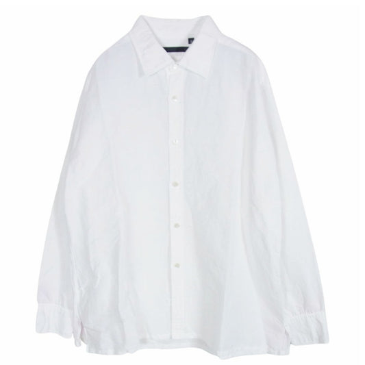 クラシカ アーチ別注 長袖 ヘンプ シャツ ホワイト系 3【中古】