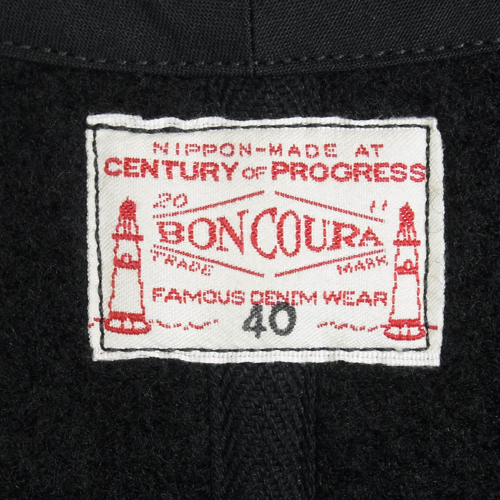 BONCOURA ボンクラ 25AW アーチ別注 BEACH VEST ビーチクロス ベスト ブラック系 40【中古】