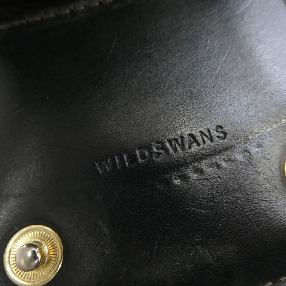 WILDSWANS ワイルドスワンズ PALM-V2 SHELL CORDOVAN パーム シェルコードバン ミニ ウォレット 財布 ダークブラウン系【中古】