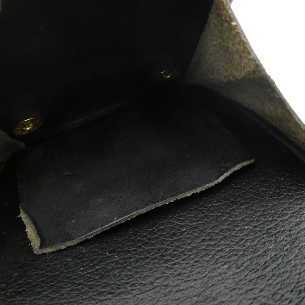 WILDSWANS ワイルドスワンズ PALM-V2 SHELL CORDOVAN パーム シェルコードバン ミニ ウォレット 財布 ダークブラウン系【中古】