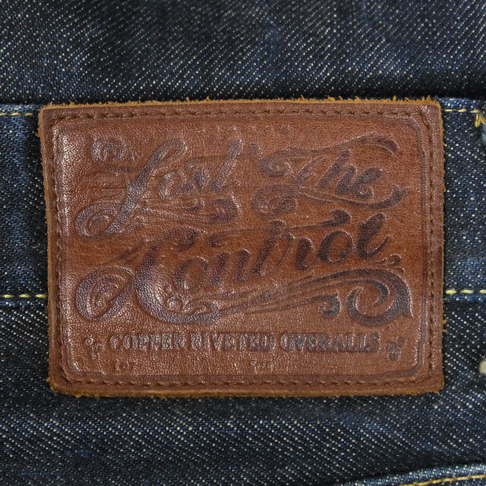 LOST CONTROL ロストコントロール DP-53 Tight Straight QP Denim Pant タイト ストレート デニム パンツ インディゴブルー系 表記無し【中古】