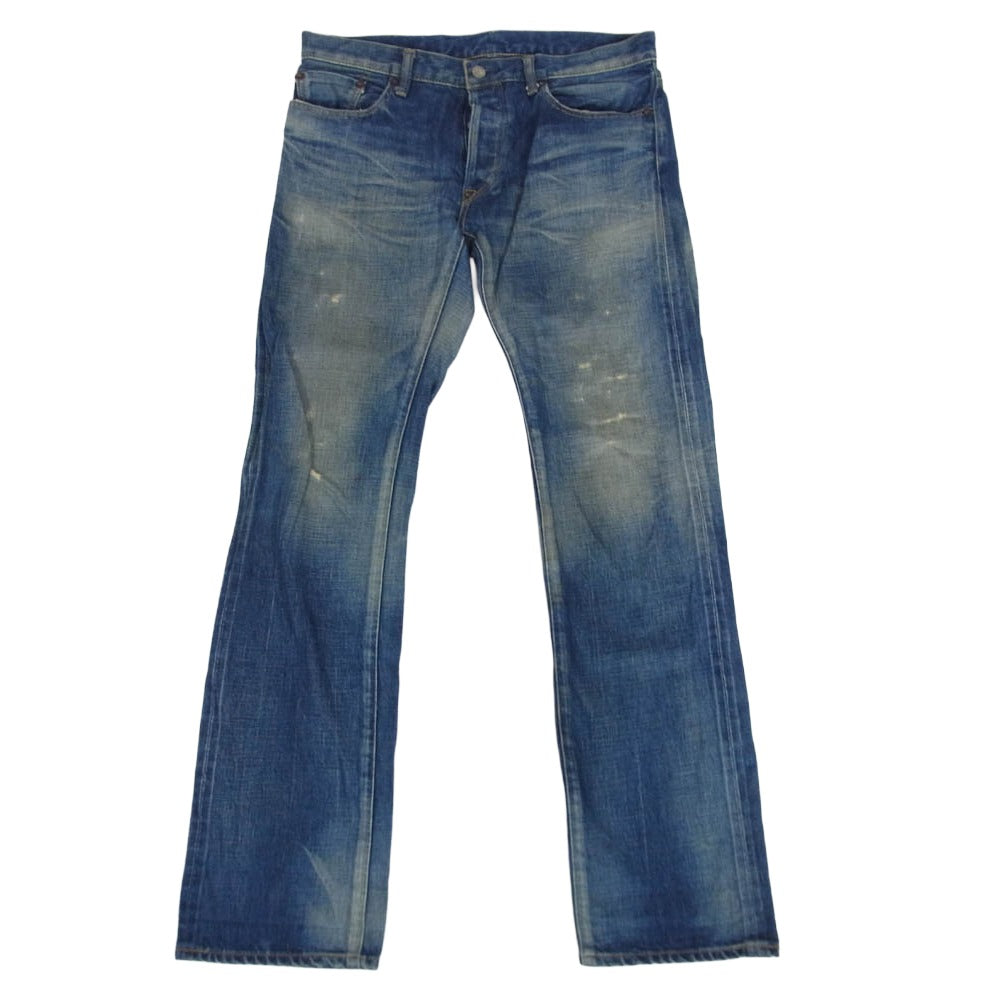 LOST CONTROL ロストコントロール DP-51 Tight Straight 5P Pants タイト ストレート デニム パンツ インディゴブルー系 30【中古】