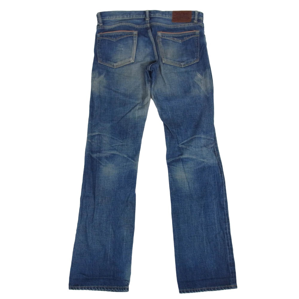 LOST CONTROL ロストコントロール DP-51 Tight Straight 5P Pants タイト ストレート デニム パンツ インディゴブルー系 30【中古】