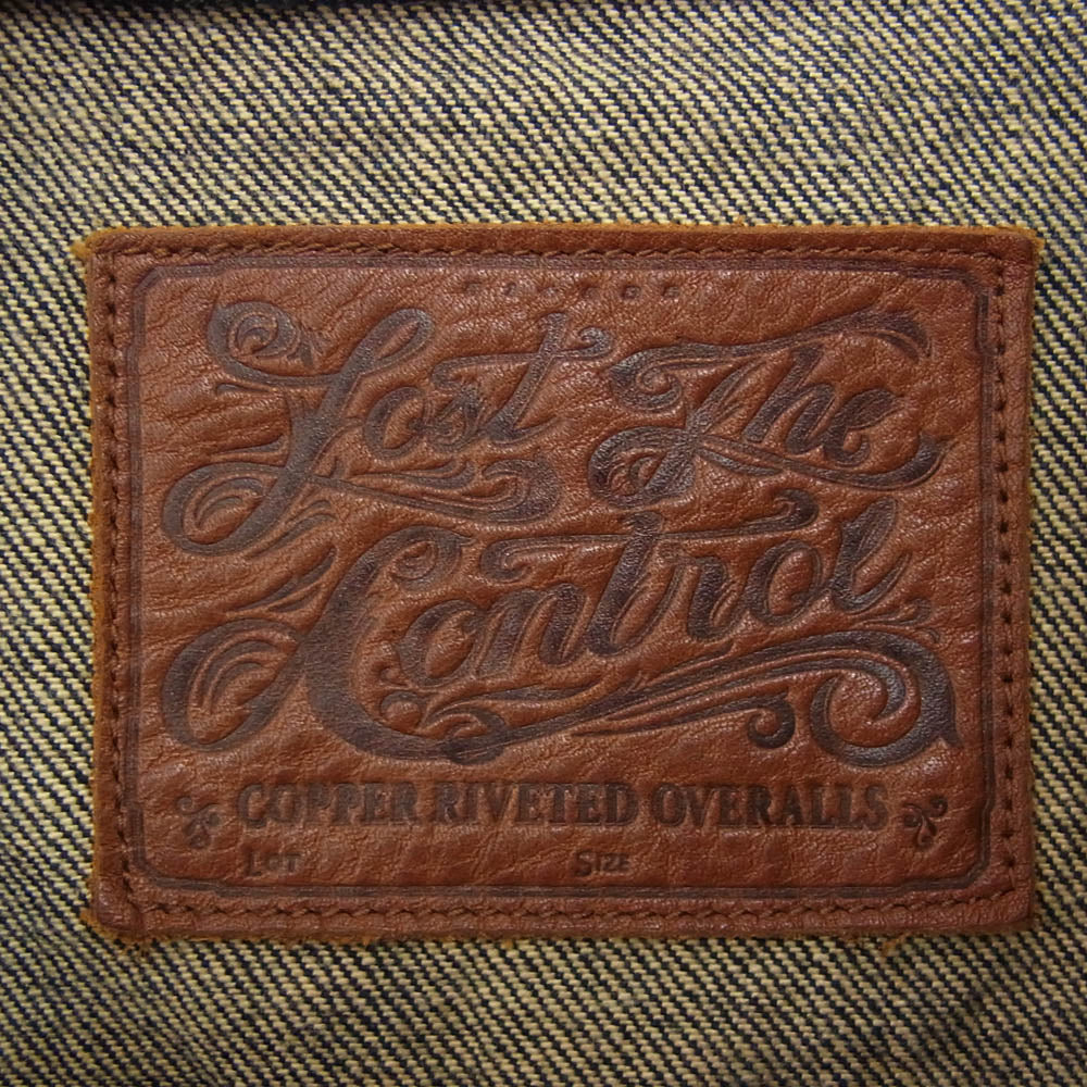 LOST CONTROL ロストコントロール L15A3-4018 3RD Denim JK サード デニム ジャケット インディゴブルー系 サイズ表記無【中古】