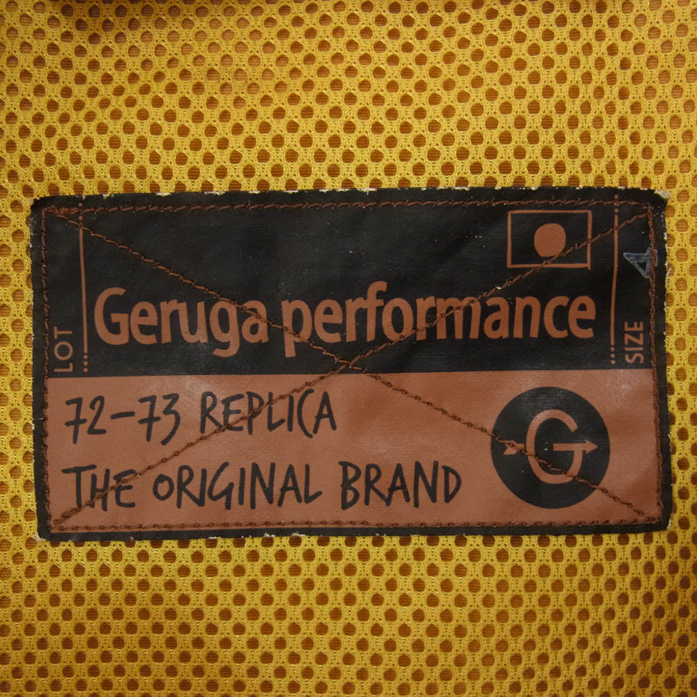 GERUGA ゲルガ GR-J-82 COACH JACKET ロゴ プリント コーチ ジャケット ブラウン系 4【中古】