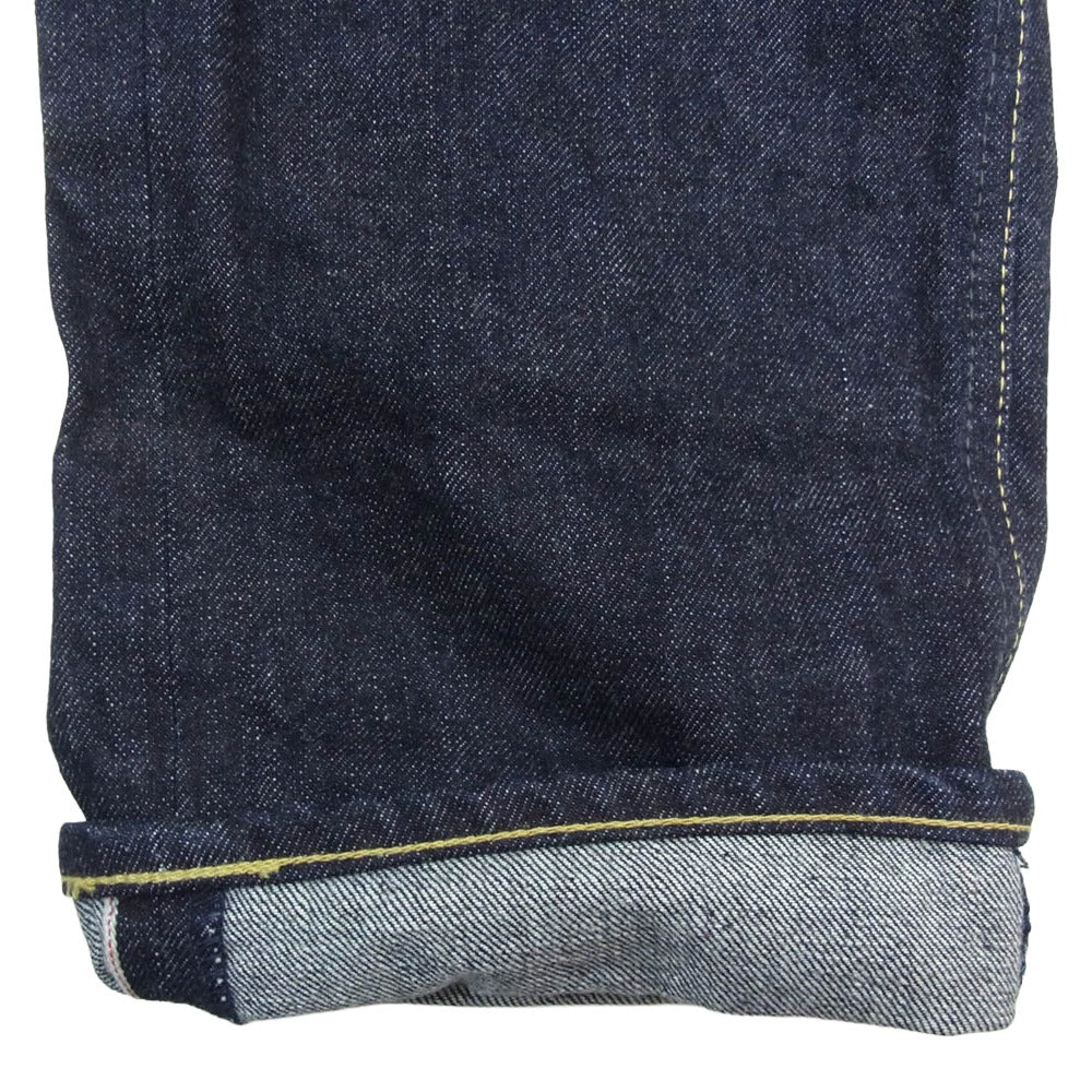 GERUGA ゲルガ GR-P-01D TIGHT STRAIGHT DENIM PANTS ボタンフライ タイト ストレート デニム パンツ インディゴブルー系 32【中古】
