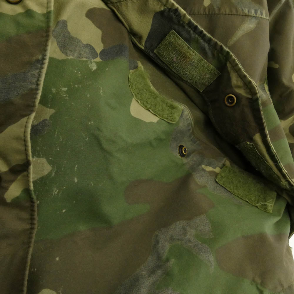 ユーエスアーミー Vintage ECWCS GEN1 PARKA EXTREAM COLD WEATHER CAMOUFLAGE ヴィンテージ 80's パーカー ジャケット カモフラージュ系 M【中古】