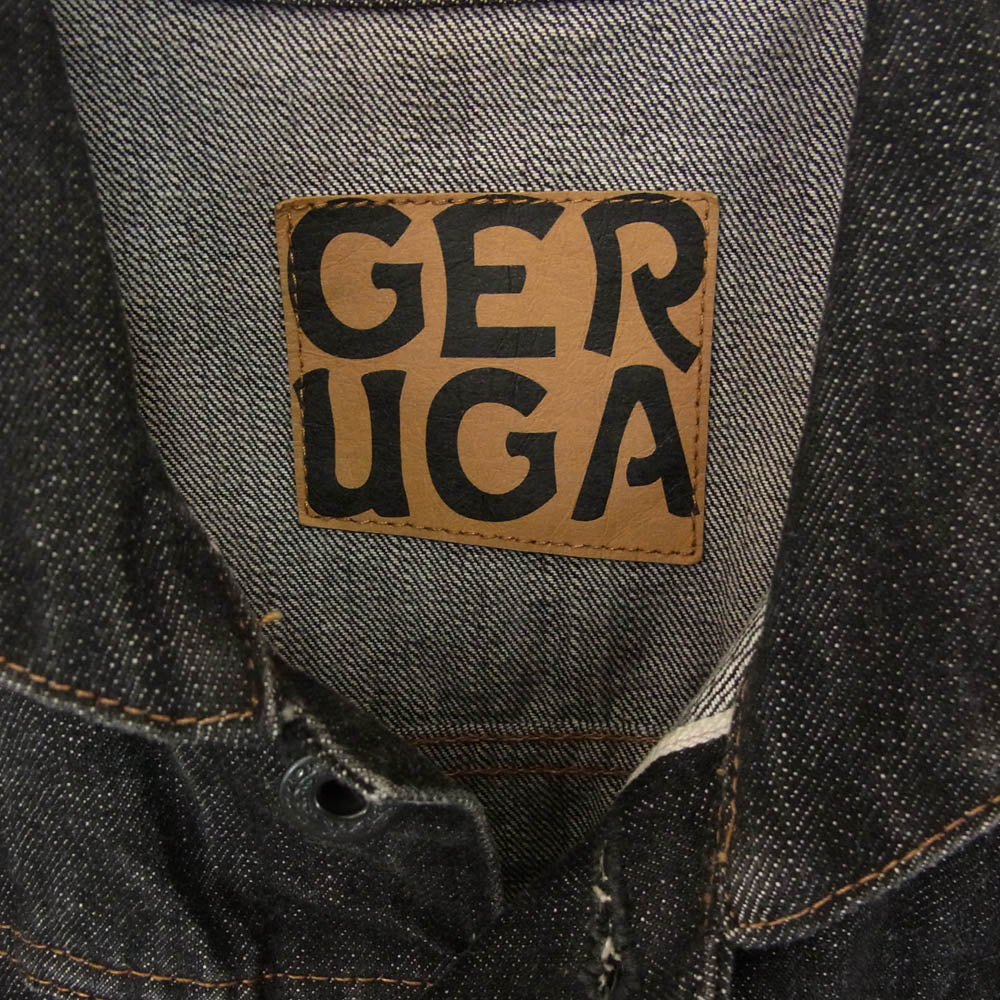GERUGA ゲルガ GR-J-01B 1ST DENIM JACKET デニム ジャケット ブラック系 サイズ表記無【中古】