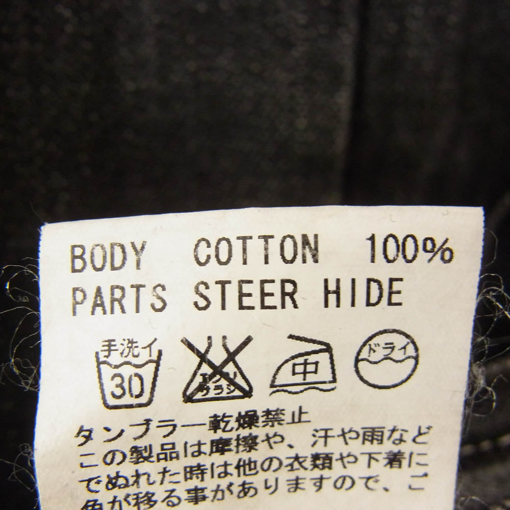 GERUGA ゲルガ GR-J-01B 1ST DENIM JACKET デニム ジャケット ブラック系 サイズ表記無【中古】