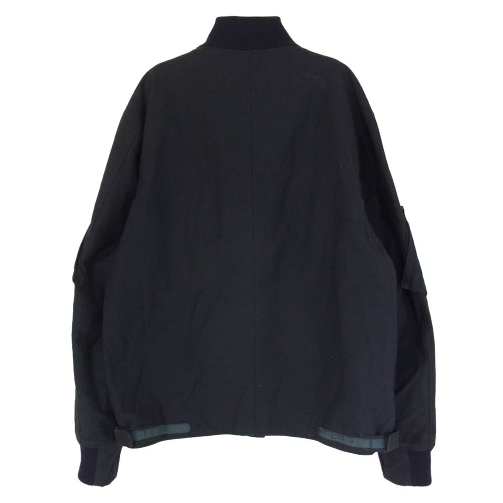 GERUGA ゲルガ GR-J-104 WIND SHELL JACKET ウィンド シェル ジャケット ブルゾン ネイビー系 4【中古】