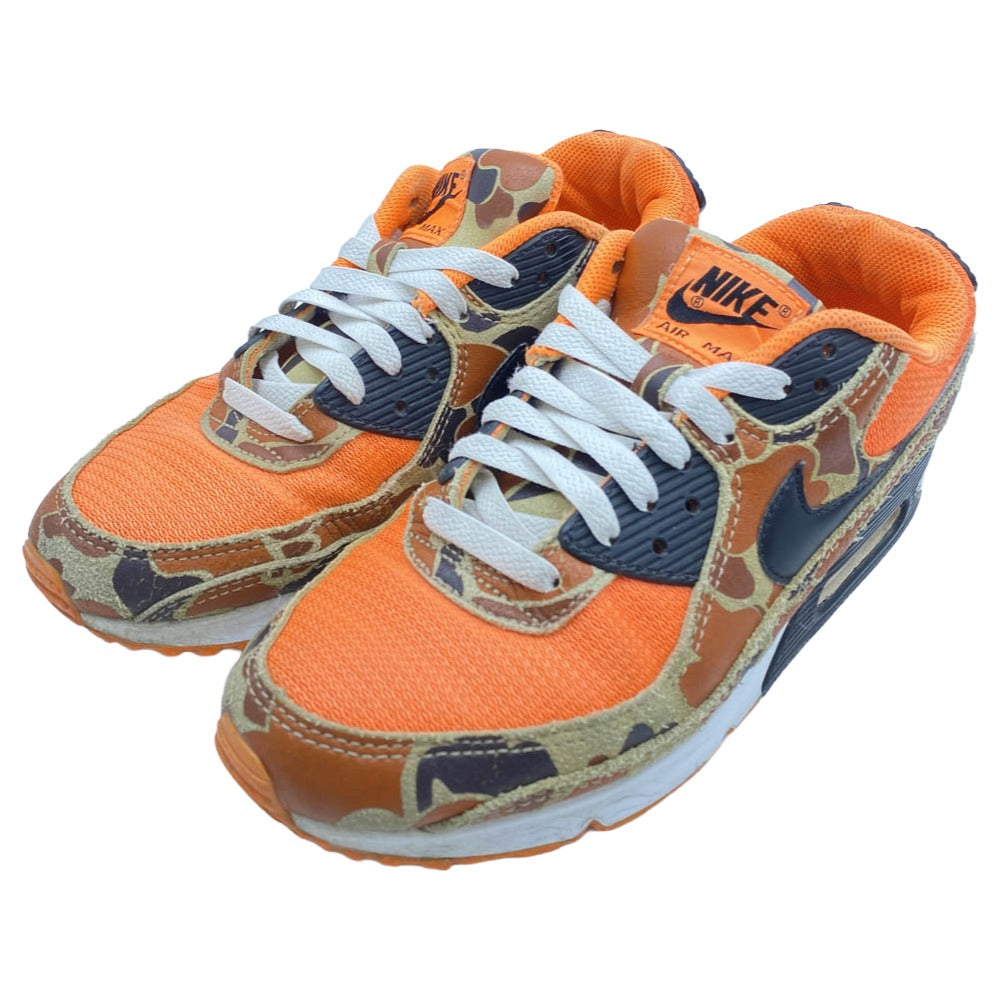 NIKE ナイキ CW4039-800 Air Max 90 Orange Camo エアマックス90 オレンジカモ ローカットスニーカー オレンジ系 25.5cm【中古】