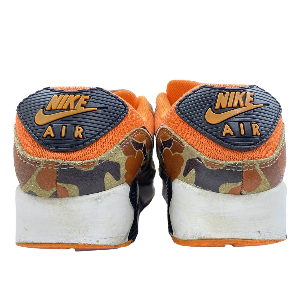NIKE ナイキ CW4039-800 Air Max 90 Orange Camo エアマックス90 オレンジカモ ローカットスニーカー オレンジ系 25.5cm【中古】