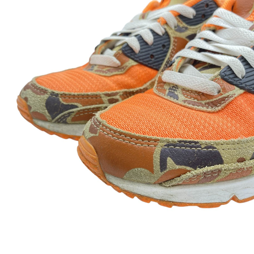 NIKE ナイキ CW4039-800 Air Max 90 Orange Camo エアマックス90 オレンジカモ ローカットスニーカー オレンジ系 25.5cm【中古】
