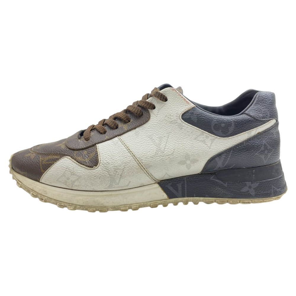 LOUIS VUITTON ルイ・ヴィトン 1A3N7R ランアウェイ モノグラム ローカット スニーカー ブラウン系 5.5【中古】