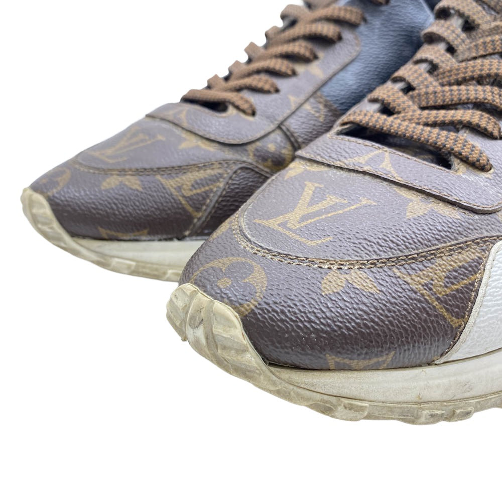 LOUIS VUITTON ルイ・ヴィトン 1A3N7R ランアウェイ モノグラム ローカット スニーカー ブラウン系 5.5【中古】