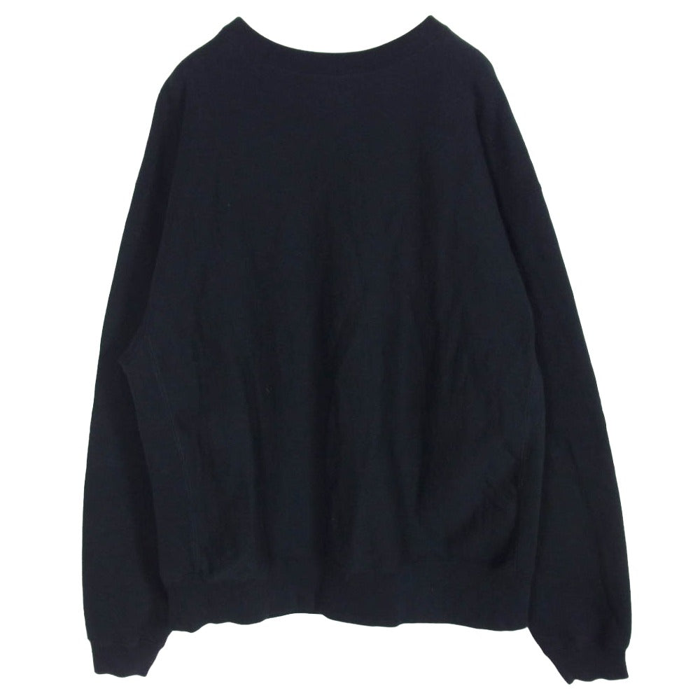 Wasted Youth ウェイステッドユース LOGO SWEAT ロゴ スウェット トレーナー ブラック系 XL【中古】