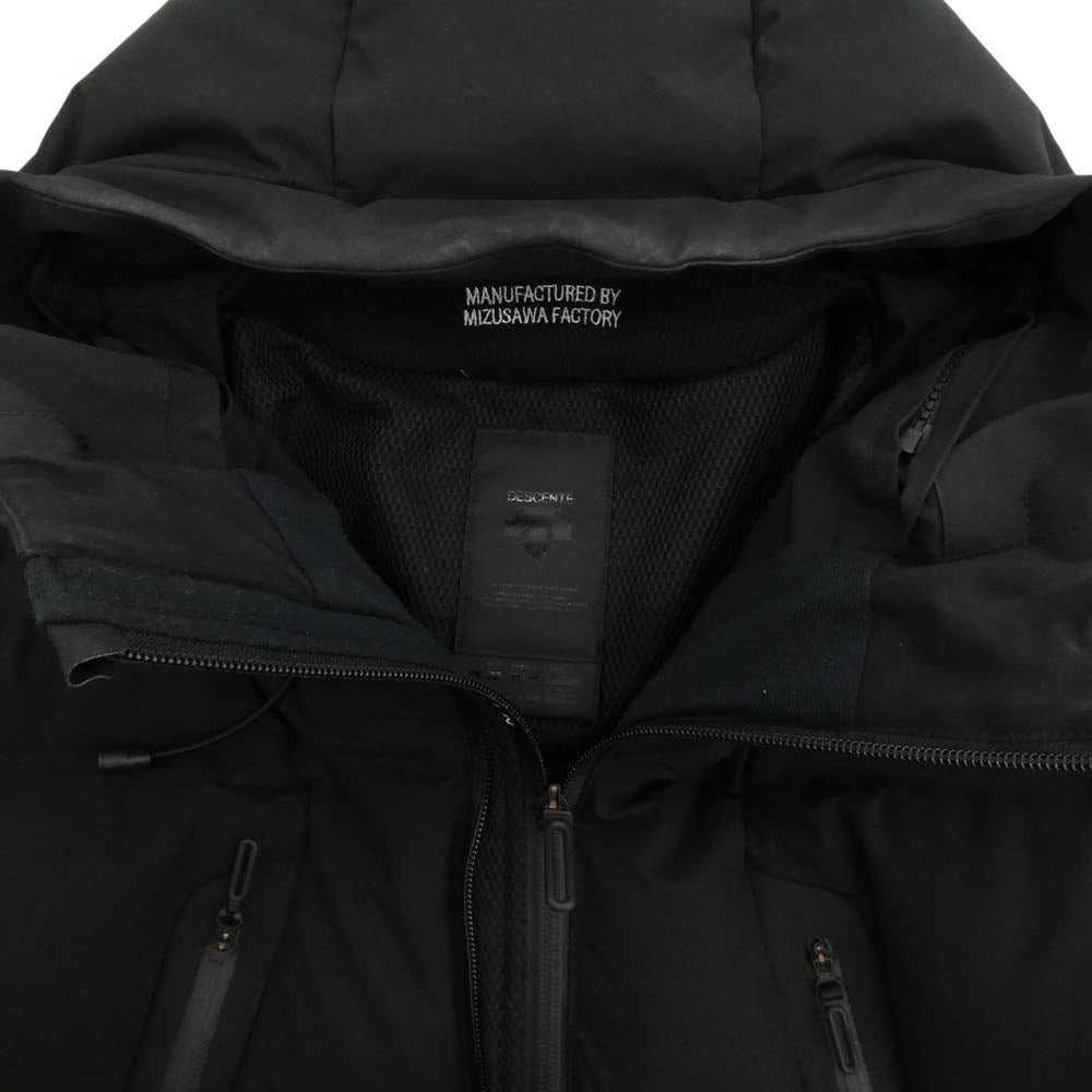 DESCENTE デサント DAMUGK32U ALLTERRAIN MIZUSAWA DOWN OVERSIZED JACKET オルテライン 水沢ダウン ダウン ジャケット ブラック系 M【中古】