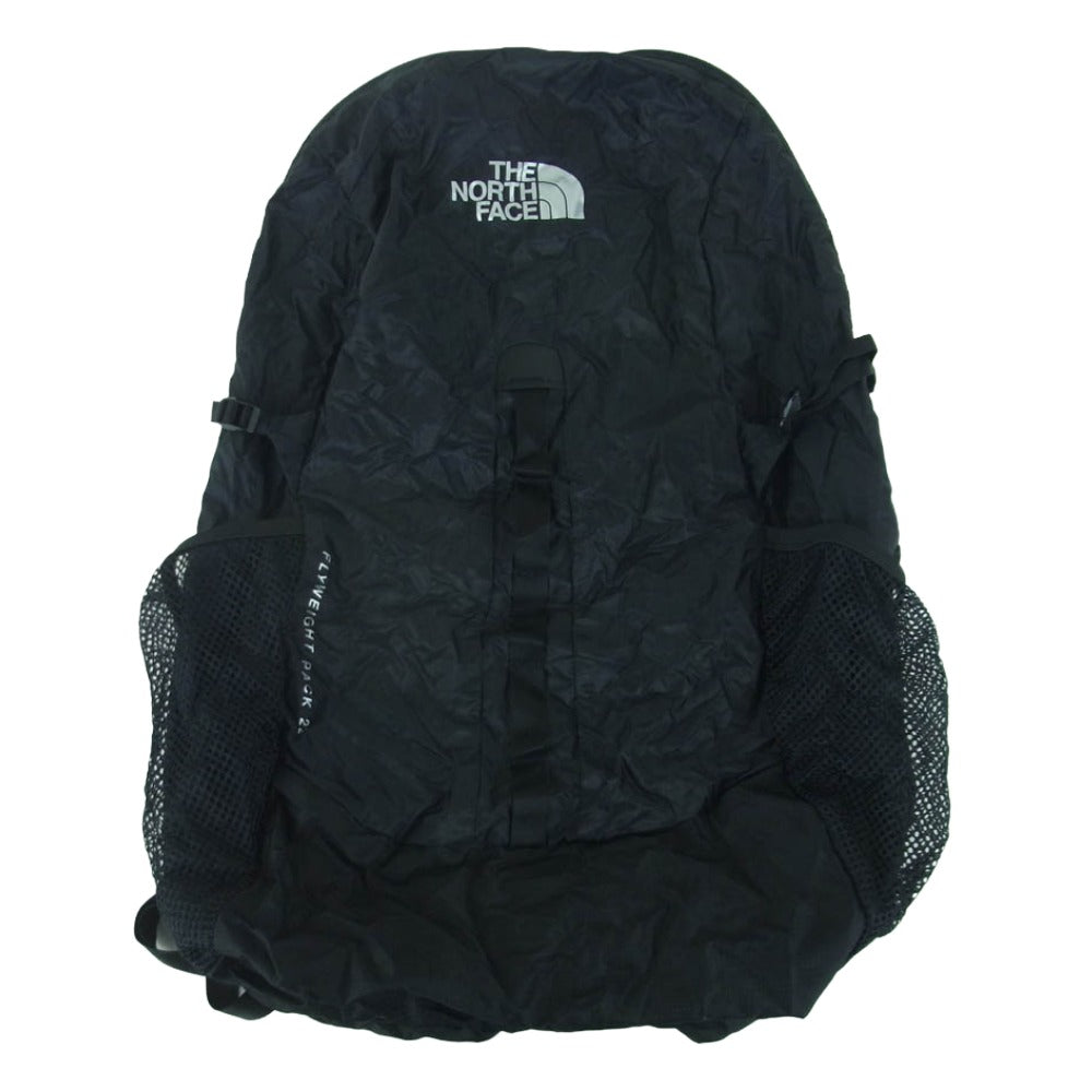 THE NORTH FACE ノースフェイス NM81950 FLYWEIGHT PACK22 フライウェイト パック デイパック バックパック 折り畳み リュック バッグ ブラック系【中古】