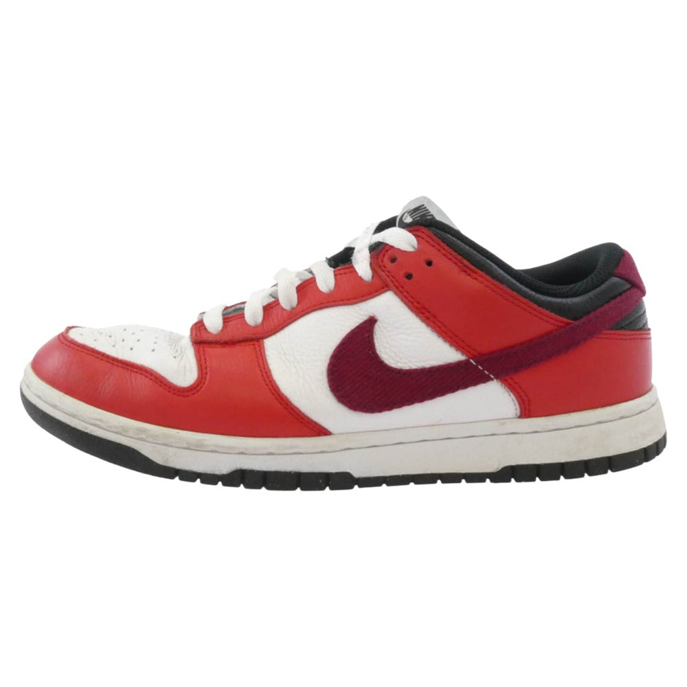 NIKE ナイキ DO7413-001 DUNK LOW BY YOU ダンク ロー スニーカー レッド系 26.5cm【中古】