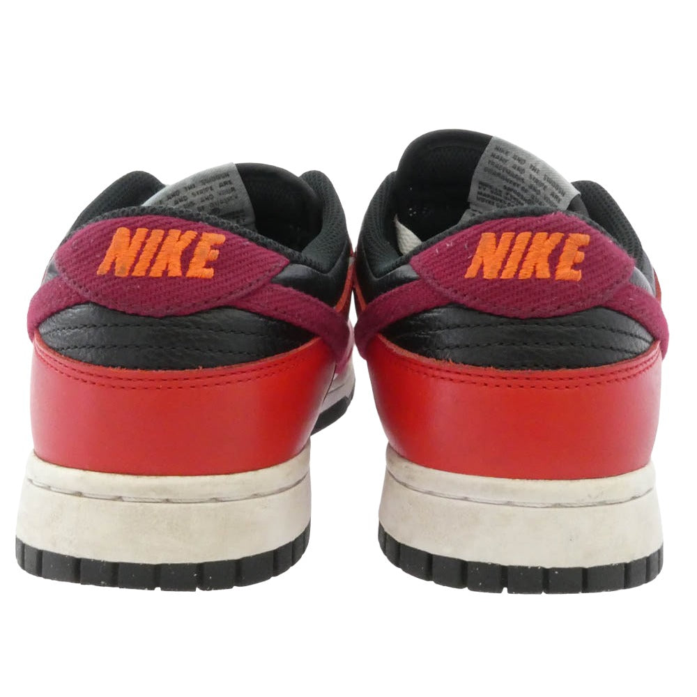 NIKE ナイキ DO7413-001 DUNK LOW BY YOU ダンク ロー スニーカー レッド系 26.5cm【中古】