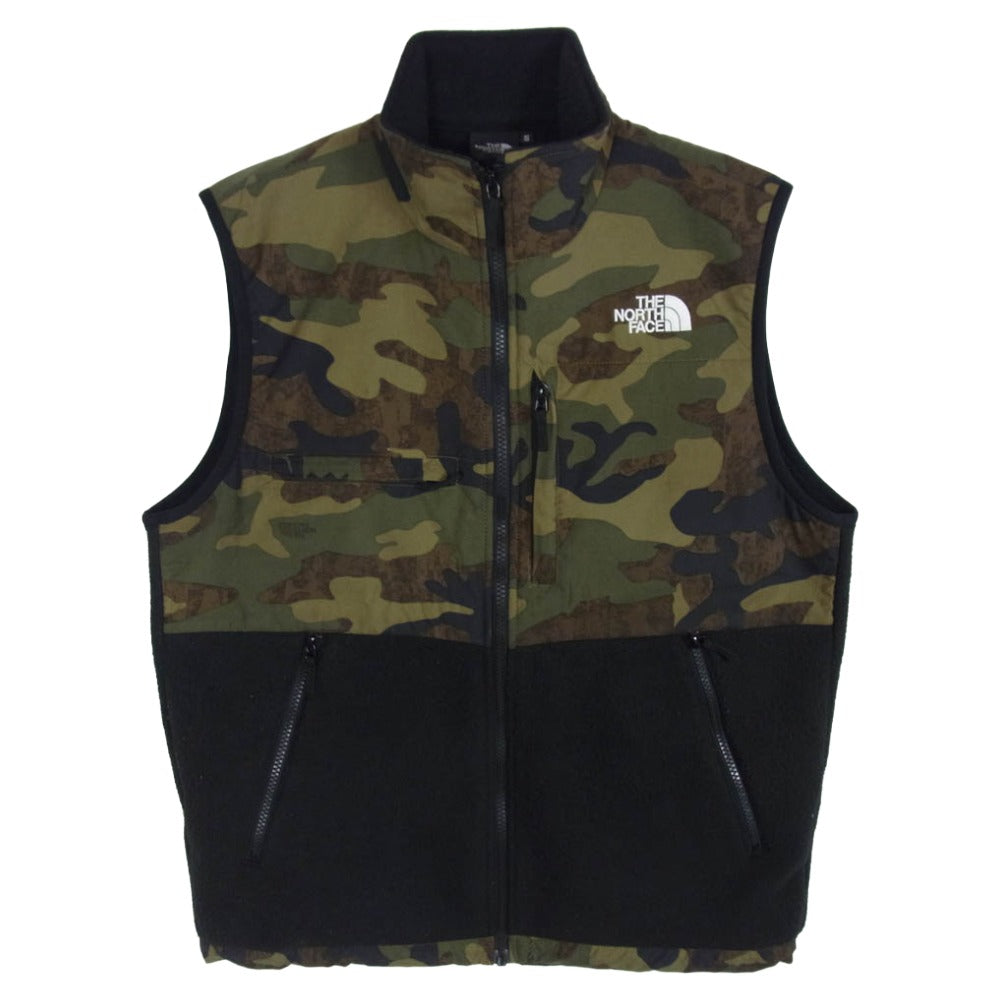 THE NORTH FACE ノースフェイス NA22330R Novelty Denali Vest ノベルティ デナリ フリース ベスト ブラック系 カーキ系 S【中古】