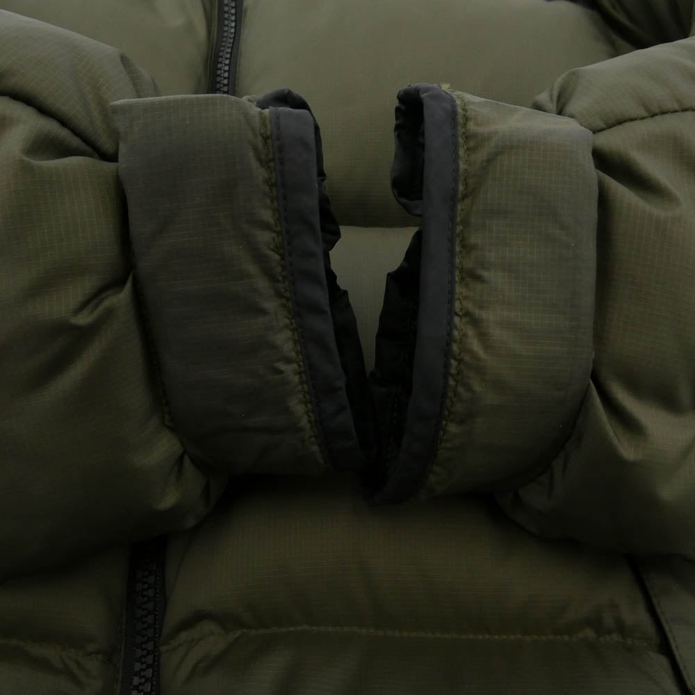 THE NORTH FACE ノースフェイス ND92335 Nuptse Jacket ヌプシ ダウン ジャケット カーキ系 ブラック系 S【中古】