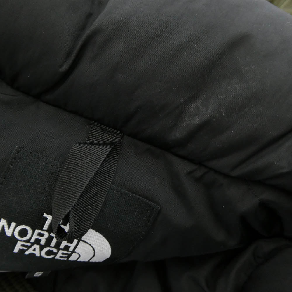 THE NORTH FACE ノースフェイス ND92335 Nuptse Jacket ヌプシ ダウン ジャケット カーキ系 ブラック系 S【中古】
