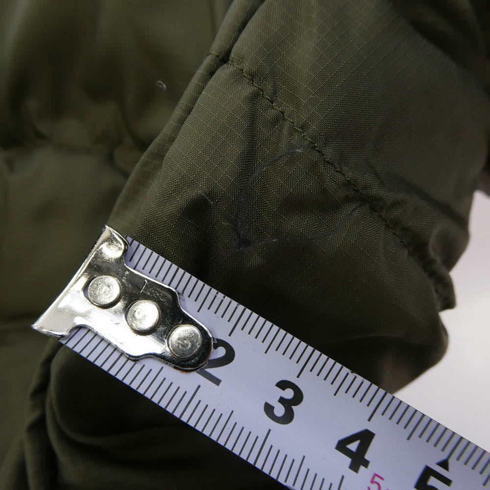 THE NORTH FACE ノースフェイス ND92335 Nuptse Jacket ヌプシ ダウン ジャケット カーキ系 ブラック系 S【中古】