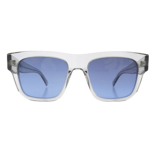 GIVENCHY ジバンシィ GV40002U クリアフレーム カラーレンズ サングラス クリア系 ブルー系 52□18【中古】