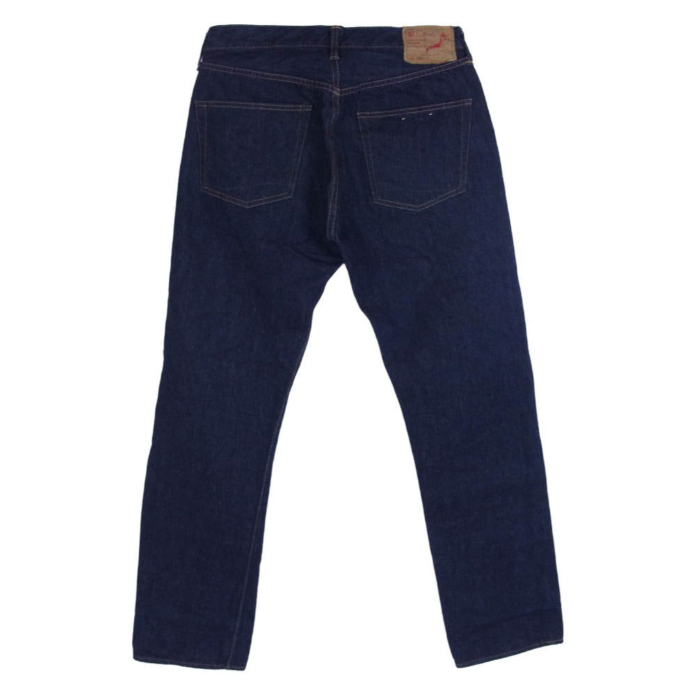 orSlow オアスロウ 105 ボタンフライ ジーンズ デニム パンツ インディゴブルー系 M【中古】