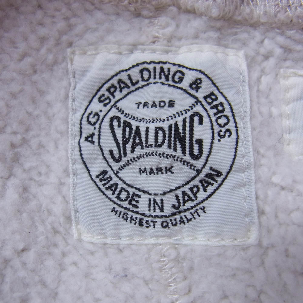 エージースポルディングアンドブロス A.G.SPALDING＆BROS エージースポルディングアンドブロス ジョガー スウェット パンツ オフホワイト系 38【中古】