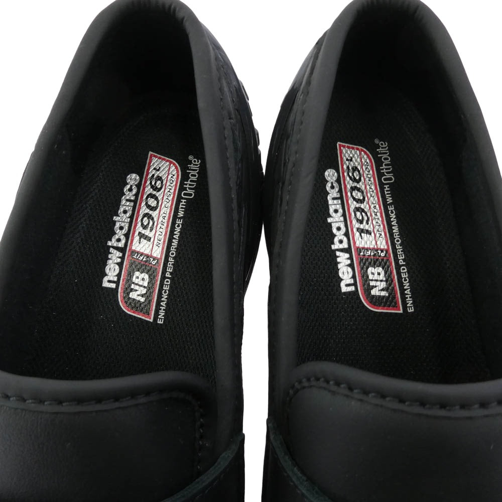 NEW BALANCE ニューバランス U1906LBN 1906L Triple Black トリプルブラック ローファー スニーカー ブラック系 27cm【極上美品】【中古】