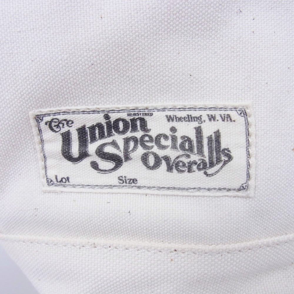 FREEWHEELERS フリーホイーラーズ UNION SPECIAL OVERALLS ユニオン スペシャル オーバーオールズ RATTLER ラトラー キャンバス ショルダーバッグ トートバッグ ベージュ系【中古】