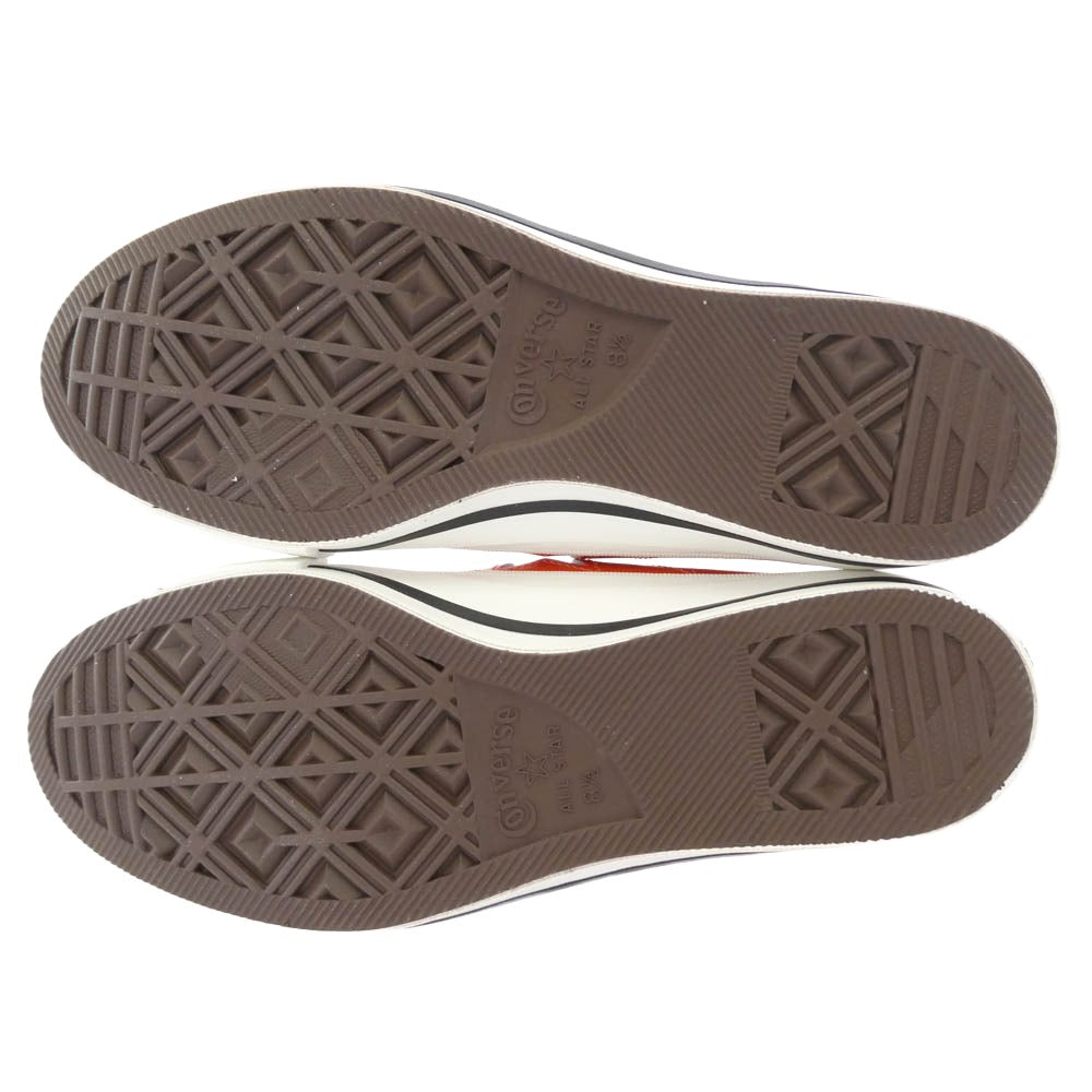 CONVERSE コンバース ONE STAR J ORANGE ワンスター オレンジ レザー スニーカー オレンジ系 US8.5(27cm)【極上美品】【中古】