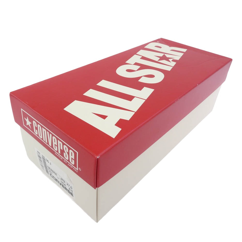 CONVERSE コンバース ONE STAR J ORANGE ワンスター オレンジ レザー スニーカー オレンジ系 US8.5(27cm)【極上美品】【中古】