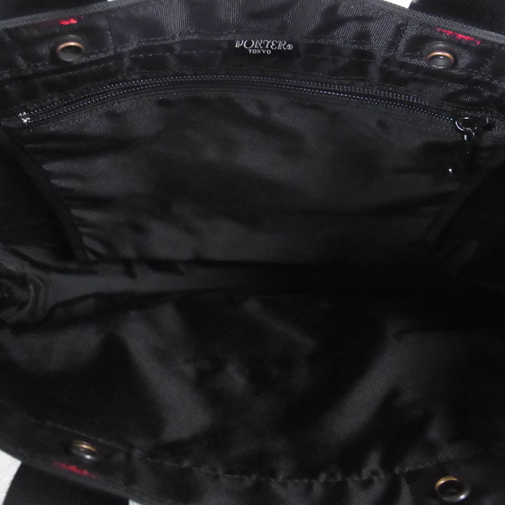 PORTER ポーター NETWORK TOTE BAG ネットワーク トート バッグ ブラック系【中古】