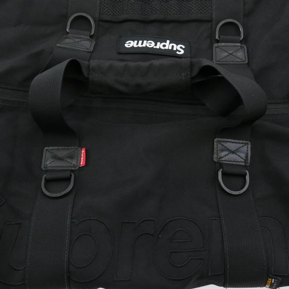 Supreme シュプリーム 15AW Contour Duffle Bag コンツアー ダッフル バッグ ブラック系【中古】