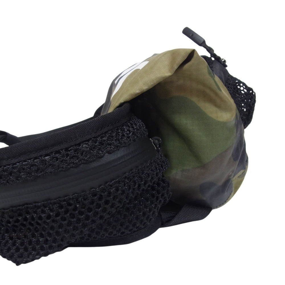 Supreme シュプリーム 17SS NF0A3G6Z Waterproof Waist Bag camo ウォータープルーフ ウエスト バッグ カモ カーキ系【中古】